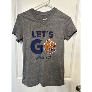 Youth XL Girls Florida Gators V-neck T-shirt‎ EUC